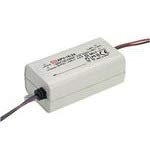 Mean Well APV-16-15 LED Power Supplies, Output: 15W 15V 1A Constant V, Input: 90~264VAC 127~370VDC.