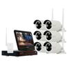 [8CH] Crystal Vision CVT808A-20WB 1080P Full HD Wireless Surveillance System NVR CCTV w/ 1TB HDD, Built-in Monitor & Router, 3MP Camera Auto Pair view 1