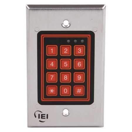 Weather Resistant Keypad, 4-1/2" H