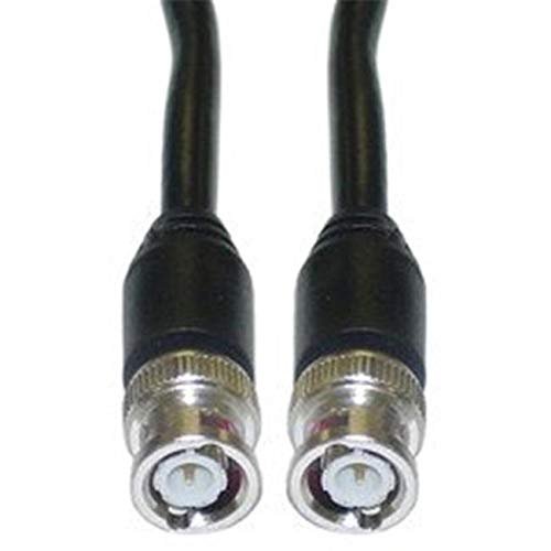 212 Main BNC RG59-U Coaxial Cable Black BNC Male 12 Foot