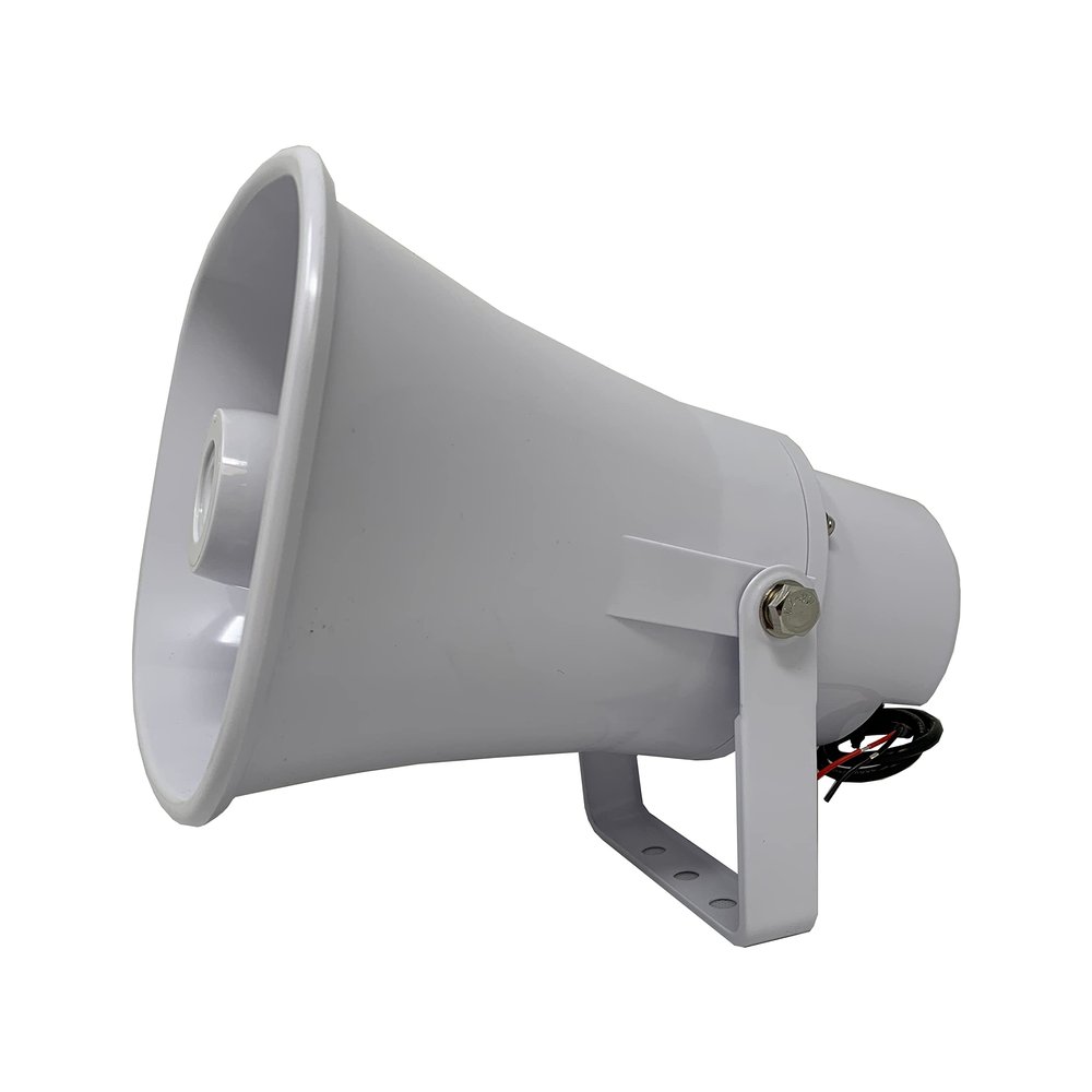 TIC BA18 15W Indoor/Outdoor Horn PA Speaker with 70v Switch(Single)