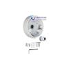 Dahua PFA137 Weatherproof CCTV Junction Box  Aluminium Mounting Base for Dome & Bullet Cameras  IP66 Outdoor Rated  White Finish view 2