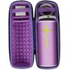 co2CREA Hard Travel Case Replacement for Ultimate Ears UE MEGABOOM 4 MEGABOOM 3 Portable Bluetooth Wireless Speaker (Ultraviolet Purple case for Speaker and Charging Dock) view 1