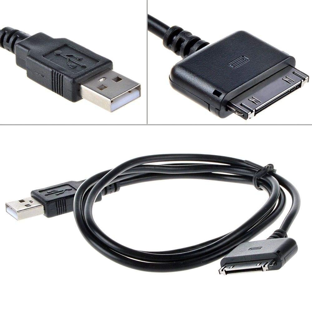 yan Generic USB Cable Lead Cord for Nook HD 7 in BNTV400 8GB Data Sync Charger Black