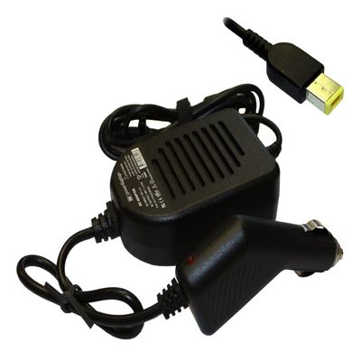 Power4Laptops DC Adapter Laptop Car Charger Compatible with Lenovo Flex 2 Pro 15
