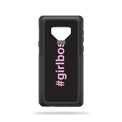 MightySkins Skin Compatible with OtterBox Commuter Galaxy Note 9 - Girl Boss | Protective, Durable, and Unique Vinyl Decal wrap Cover | Easy to Apply, Remove, and Change Styles | Made in The USA