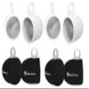 Rockville MAC90W Bundle: (4) 8 in White Aluminum Wakeboard Tower Speaker Pod Enclosures, (4) RWBC90 Neoprene Covers forTower Speakers, 8-Items view 1