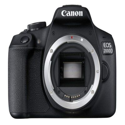 Canon EOS 2000D DSLR Camera Body (International Model) (Renewed)