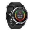 NotoCity Compatible Fenix 5S/6S/7S/8 43mm Watch Band - Quickfit Soft Silicone Replacement Strap (Black Buckle - 2pcs) view 2