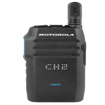 Motorola TLK100 Wave OnCloud Using 4G LTE/WiFi Two Way Radio with Nationwide Coverage - Monthly Service Fee Required