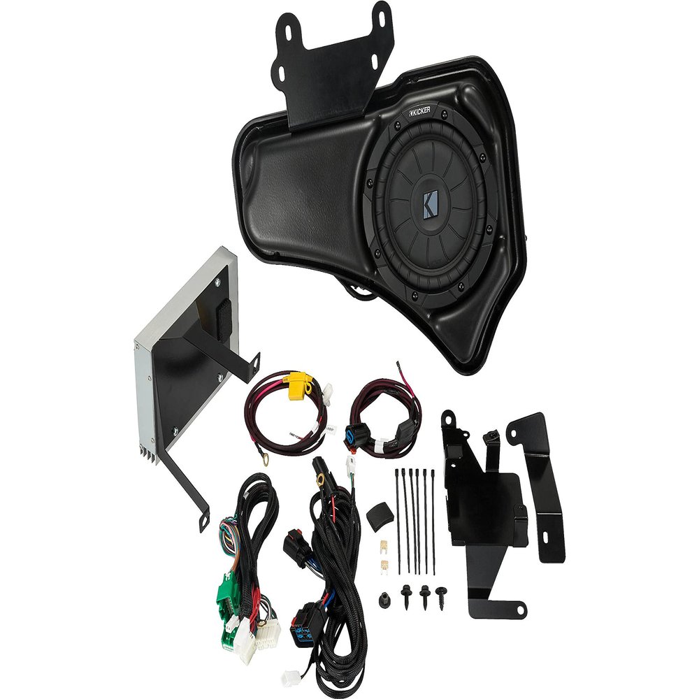 KICKER PSUTA15 Compatible with Chevy Tahoe Suburban 2015-UP Sub Box & Amp Speaker Upgrade