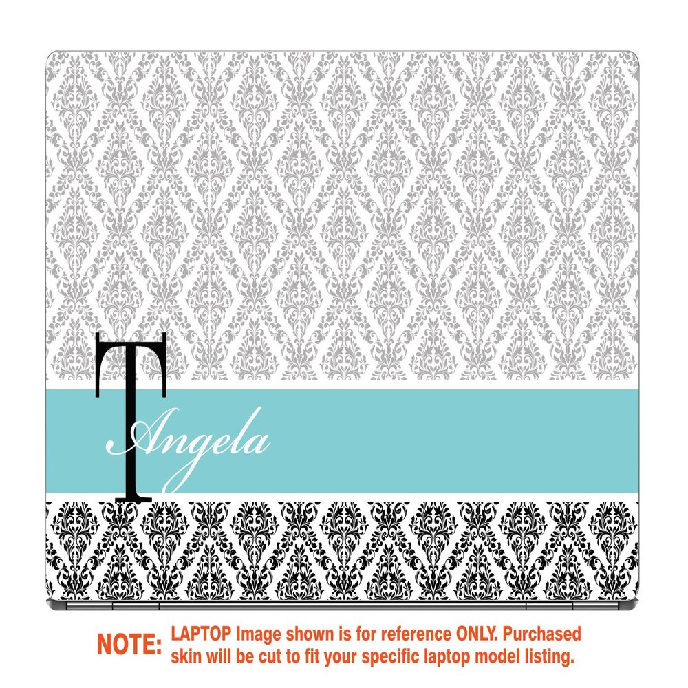 Decalrus - Protective Decal for The Lenovo Legion Y530 (15.6" Screen) Laptop with Customized Monogram LElegionY530-Monogram9