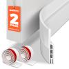 Holikme Door Draft Stopper 2-Pack, Under Door Seal for Bottom Gap Filler view 1