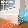 Holikme Door Draft Stopper 2-Pack, Under Door Seal for Bottom Gap Filler view 2