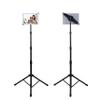 Ipad Tripod Stand, Height Adjustable iPad Stand Floor, Tablet Holder Stand with 360 Degree Rotating Tablet Mount for ipad Pro12.9, iPad Air and Other Device Within 9.5-14.5 Inch view 1