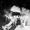 Posterazzi SAL255423123LARGE Welder at Work Poster Print, 24 x 36 view 1
