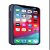 Apple Silicone Case (for iPhone Xs Max) - Midnight Blue view 3