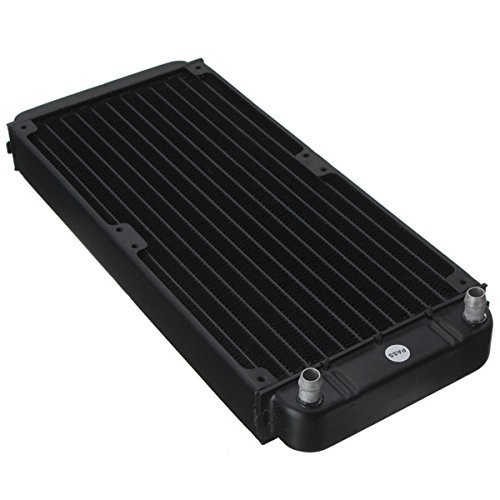 Ochoos 12 Tube 270x118x30mm Computer Radiator Water Cooling Cooler for CPU Heat Sink Aluminum
