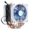 Ochoos 92mm 3 Pin Blue LED Copper CPU Cooler Cooling Fan Heat Sink for Intel LGA775/1156/1155 AMD AM2/2+/3 view 1