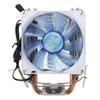 Ochoos 92mm 3 Pin Blue LED Copper CPU Cooler Cooling Fan Heat Sink for Intel LGA775/1156/1155 AMD AM2/2+/3 view 2