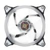 Ochoos 3PCS DC 12V RGB LED Adjustable Cooling Fan with Remote Controller for PC Cooling view 2