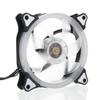 Ochoos 3PCS DC 12V RGB LED Adjustable Cooling Fan with Remote Controller for PC Cooling view 3