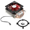 Ochoos 9cm LED 3 Pin CPU Cooling Fan Cooler Heat Sink for Intel LAG/1155/1156 AMD 754/AM2/AM2+AM3/FM1 - (Color: Red) view 1