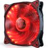Ochoos F1211 120mm 3 Pin 16Pcs LED Light PC Computer Cooler Cooling Fan - (Color: Red) view 3
