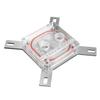 Ochoos G1/4 Copper CPU Water Cooling Block Waterblock Supports RGB Aura Function view 4