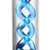 Ochoos G1/4 200mm Blue Computer Cylinder T-Virus Helix Suspension Water Cooling Tank for Computer Cooling view 4