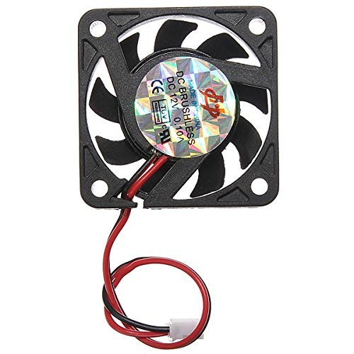 Ochoos 2-Pins 40x40x10mm 12V Heat Sink Cooler CPU Cooling Fan PC Computer