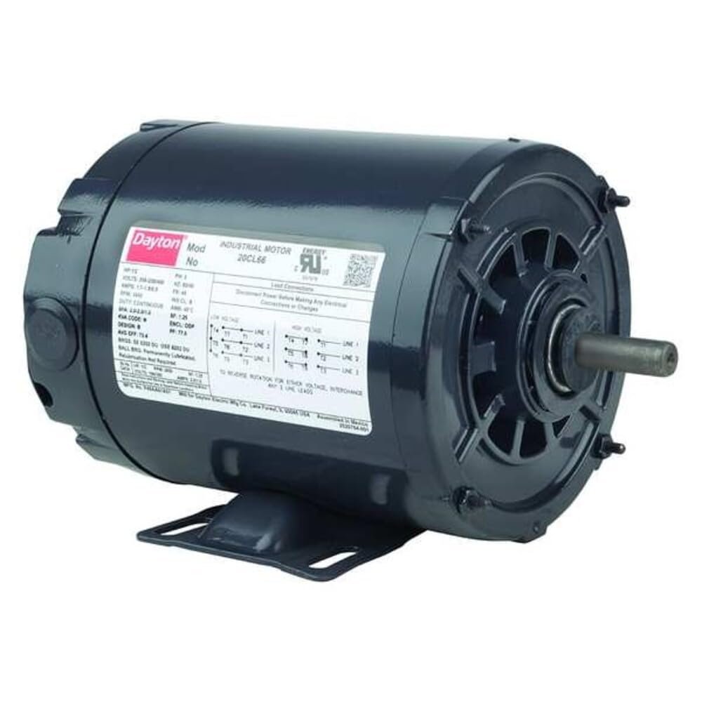 Dayton 3PH 1/3HP 3450RPM 48 EFF 69.5