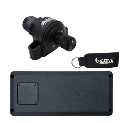 Wet Sounds STX-Micro-4 Powersports 4-Channel Amp with WW-BTVC Bluetooth Receiver/Controller
