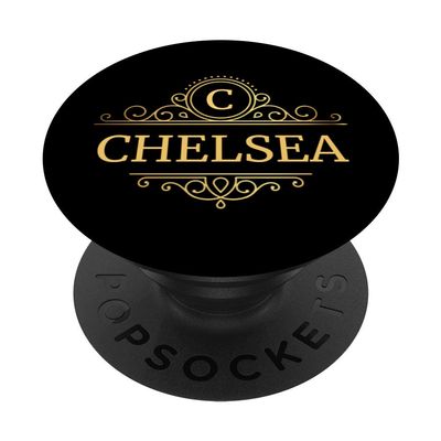 Chelsea Gift Black Women Swirl Monogram Name Chelsea