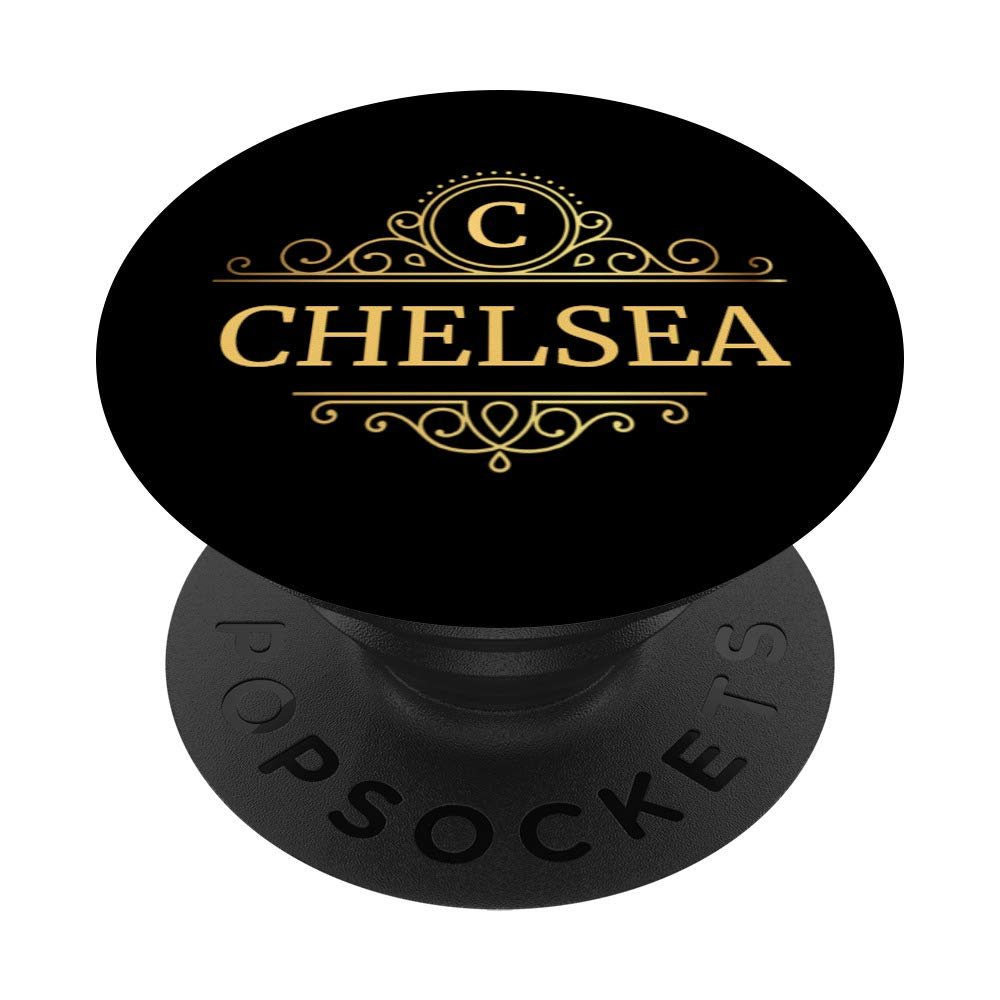 Chelsea Gift Black Women Swirl Monogram Name Chelsea