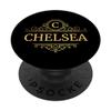 Chelsea Gift Black Women Swirl Monogram Name Chelsea view 1