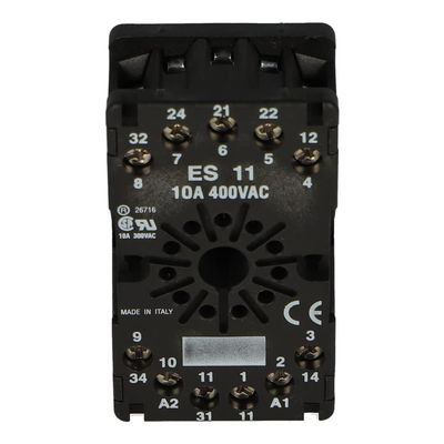B11 Zoccolo UNDECAL | B11 | AECO DIN Rail/Surface MOUNTING Socket for CRTP