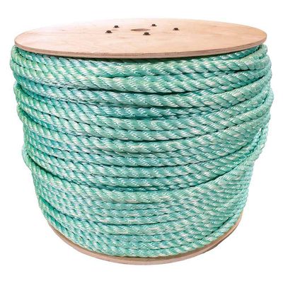 Paracord Planet Three Strand Twisted Polypropylene Rope Indoor and Outdoor Uses (3/4 Inch X 50 Feet, Cobalt Blue)