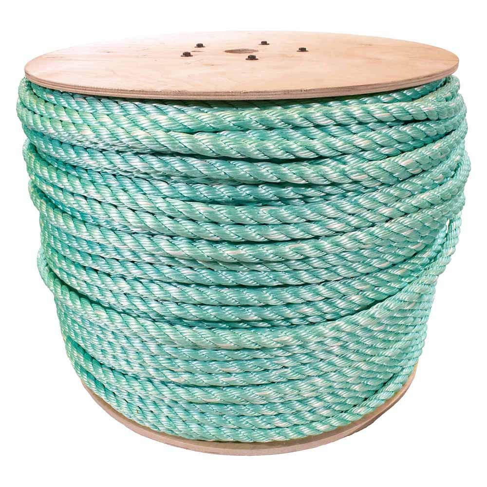 Paracord Planet Three Strand Twisted Polypropylene Rope Indoor and Outdoor Uses (3/4 Inch X 50 Feet, Cobalt Blue)