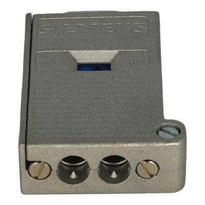 6GK1500-0EA02 | SIEMENS PROFIBUS Bus Connector, RS485, AXIAL Cable Outlet, Metal Enclosure
