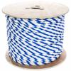 Paracord Planet Three Strand Twisted Polypropylene Rope  Indoor and Outdoor Uses (3/4 Inch X 25 Feet, White/Blue) view 1