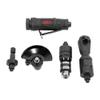 M7 5-in-1 Air Tool Set Air Ratchet Air Drill and 3 Air Grinders (NE-0405-KIT) view 3