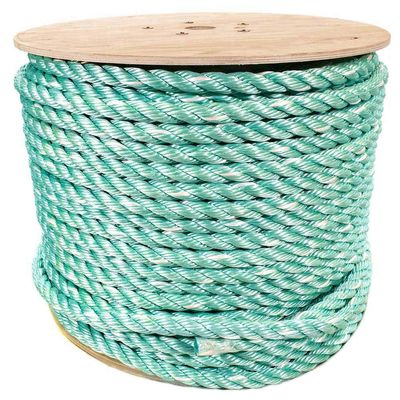 Paracord Planet Three Strand Twisted Polypropylene Rope  Indoor and Outdoor Uses (1 Inch X 100 Feet, Cobalt Blue)