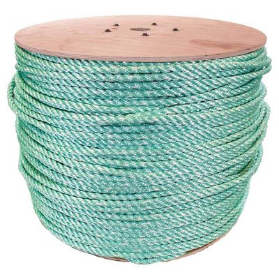 Paracord Planet Three Strand Twisted Polypropylene Rope Indoor and Outdoor Uses (1/4 Inch X 1200 Feet, Cobalt Blue)