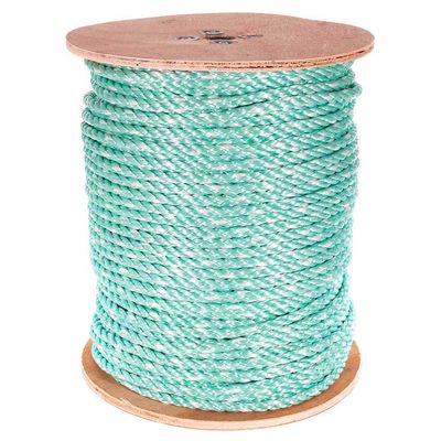 Paracord Planet Three Strand Twisted Polypropylene Rope Indoor and Outdoor Uses (3/8 Inch X 300 Feet, Cobalt Blue)