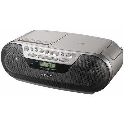 Sony CFDS05 CD Radio Cassette Recorder Boombox Speaker System (Renewed)