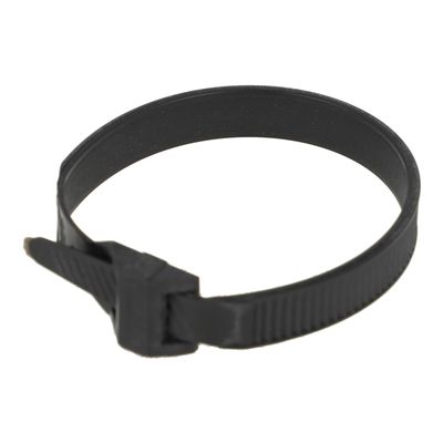 031913 | LEGRAND CABLE TIE COLSON, EXTERNAL TEETH, UV PROTECTED, WIDTH 9MM, LENGTH 185MM, BLACK | Pack of 100