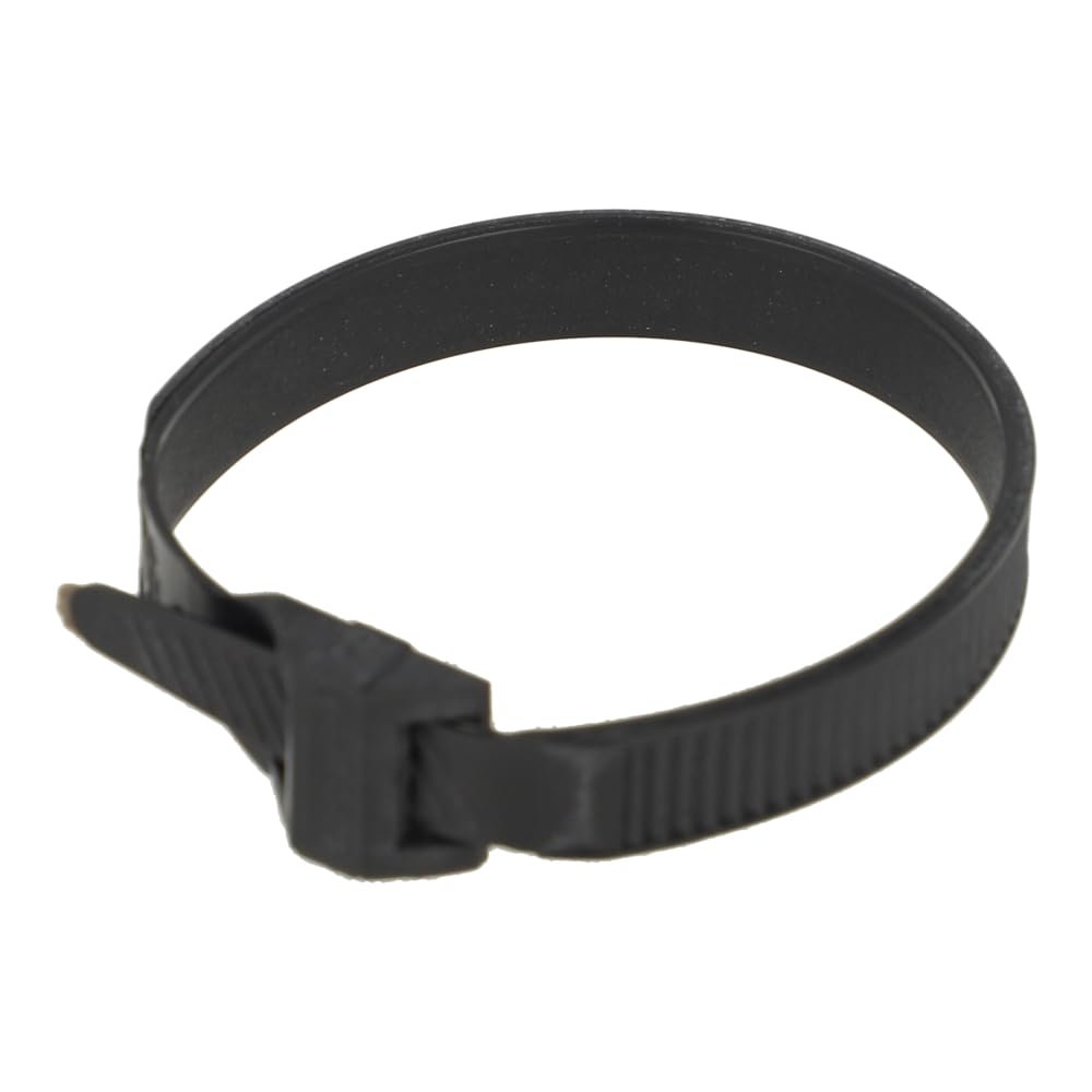 031913 | LEGRAND CABLE TIE COLSON, EXTERNAL TEETH, UV PROTECTED, WIDTH 9MM, LENGTH 185MM, BLACK | Pack of 100