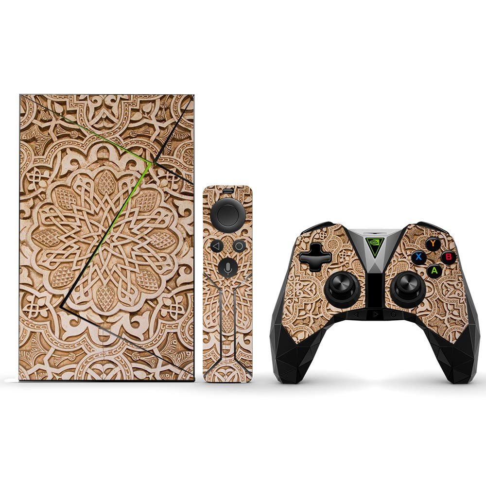 MightySkins Skin Compatible with NVIDIA Shield TV (2017) Pro - Carved | Protective, Durable, and Unique Vinyl Decal wrap Cover | Easy to Apply, Remove, and Change Styles | Made in The USA
