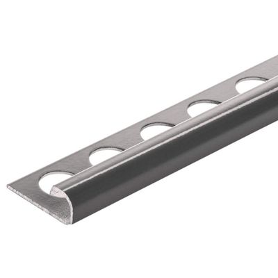 Aluminum Trim R Edge 8' Polish (12mm) - RSP